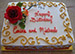 Red and Gold Birthday